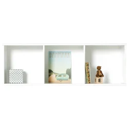 Oliver Furniture Wood Wand-Regal 3 x 1 Horizontal