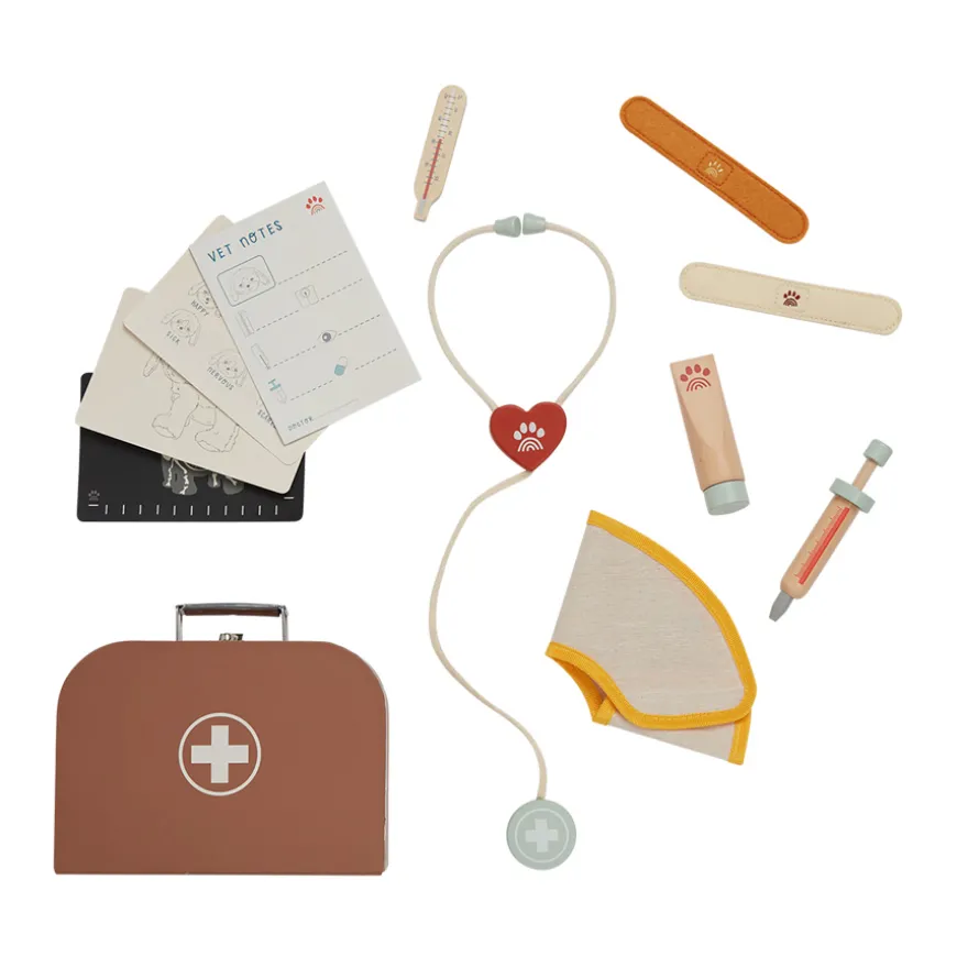 Olli Ella Tierarzt-Set Dinkum Dogs Clay