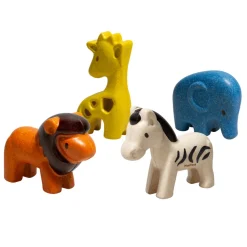 PlanToys Wildtier-Set 4-teilig