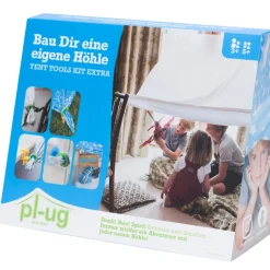 pl-ug Hu00f6hlenbau-Set Zelt-Kit Extra 19-teilig