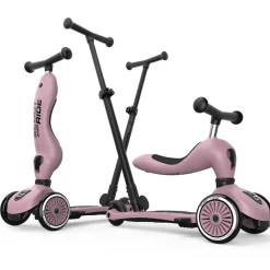 Scoot and Ride 2in1 Kickboard Highwaykick 1 Push & Go Wildberry