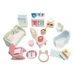 Tender Leaf Toys Puppenmu00f6bel Set im Landhaus-Stil