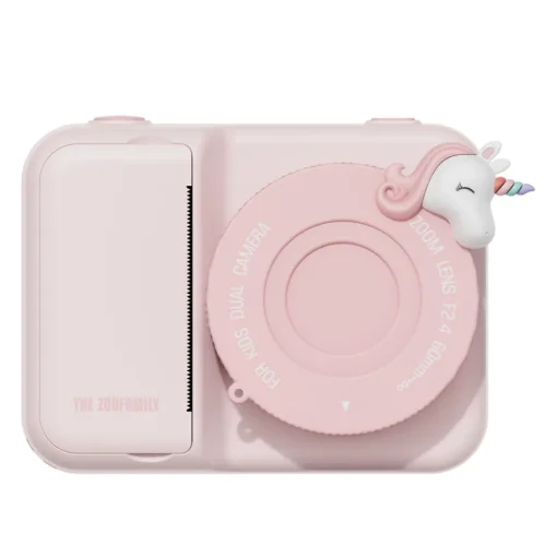 The Zoofamily Kinderkamera Zoo print unicorn