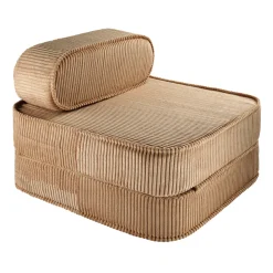 Wigiwama Kindersessel ausklappbar Toffee Flip Chair Cord