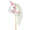 by ASTRUP Hobby Horse Einhorn-Horn & Halfter Pink