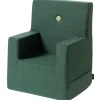 by KlipKlap KK Kids Chair Sessel XL Deep Green/Light Green