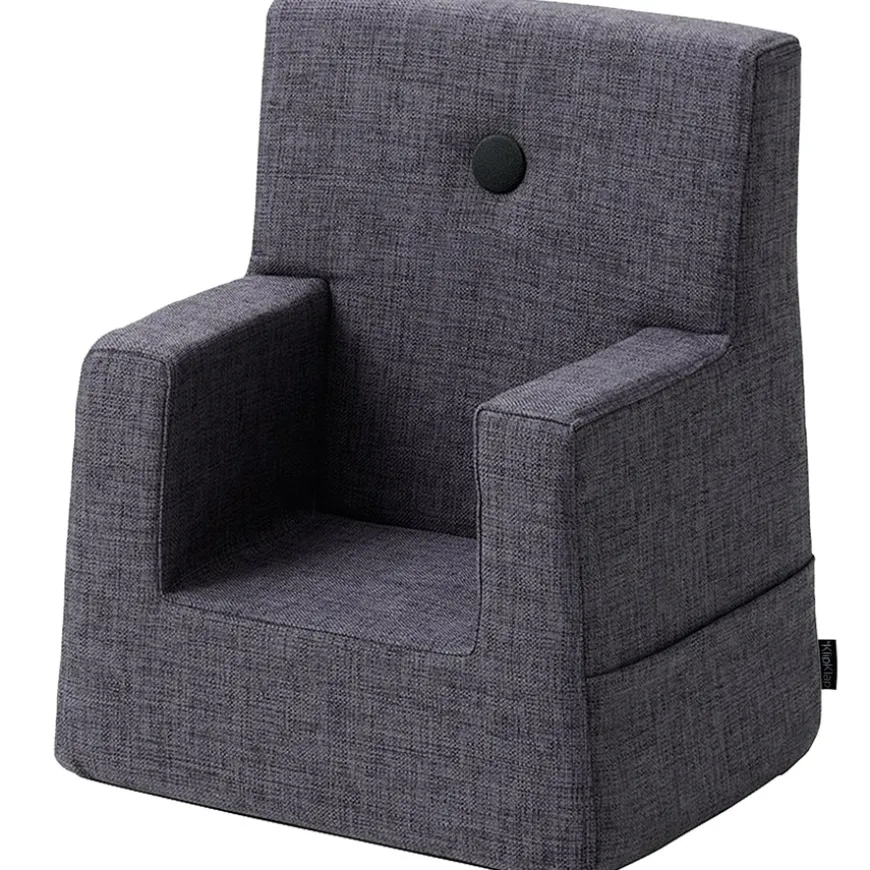 by KlipKlap KK Kids Chair Sessel Blue Grey/Grey
