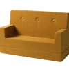 by KlipKlap KK Kids Sofa Mustard/Mustard