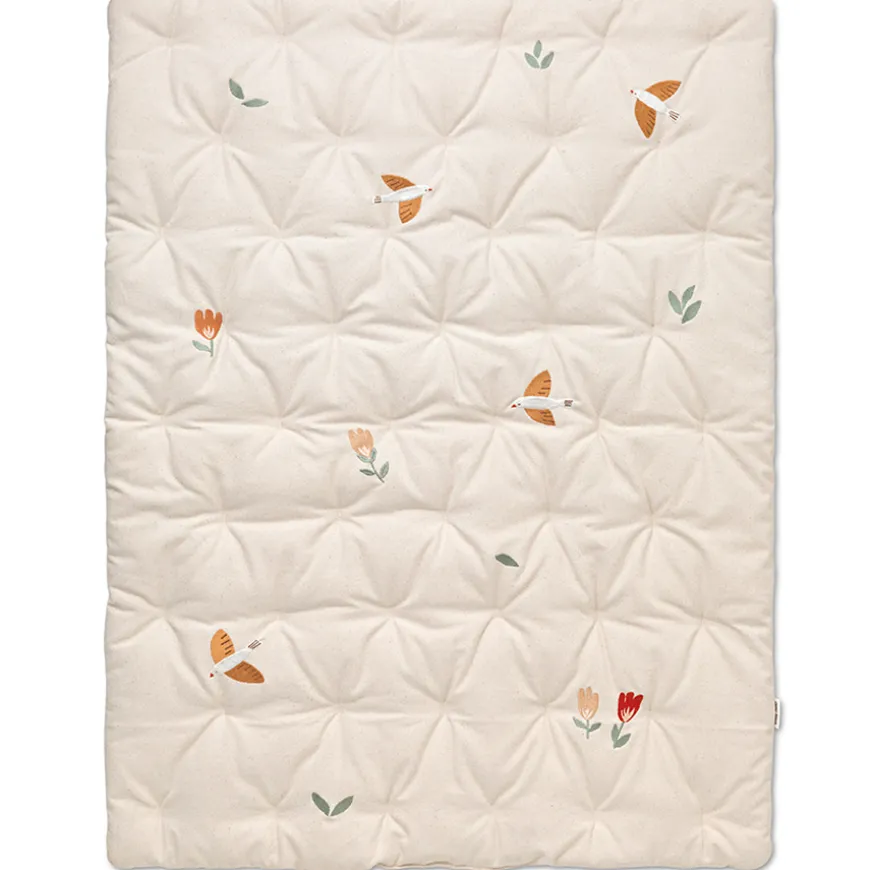 Dear April Meri Bestickte Spielmatte Songbirds