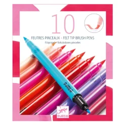 Djeco 10 Filzstifte Girl