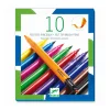 Djeco 10 Pinsel-Filzstifte Classic