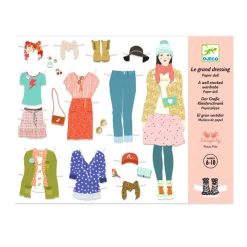 Djeco Anziehpuppen Oh Fashion!