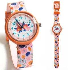 Djeco Armbanduhr Blumen