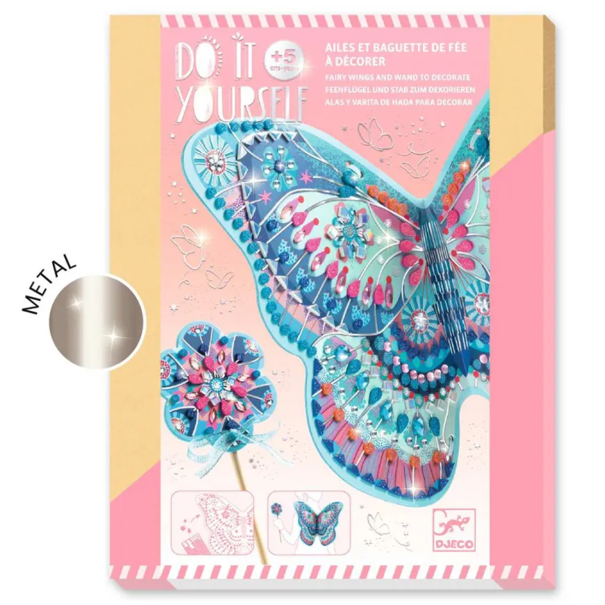 Djeco DIY Feenflu00fcgel & Zauberstab