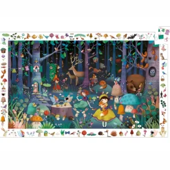 Djeco Entdecker Puzzle Enchanted Forest