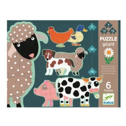 Djeco Erstes Puzzle Honore & friends