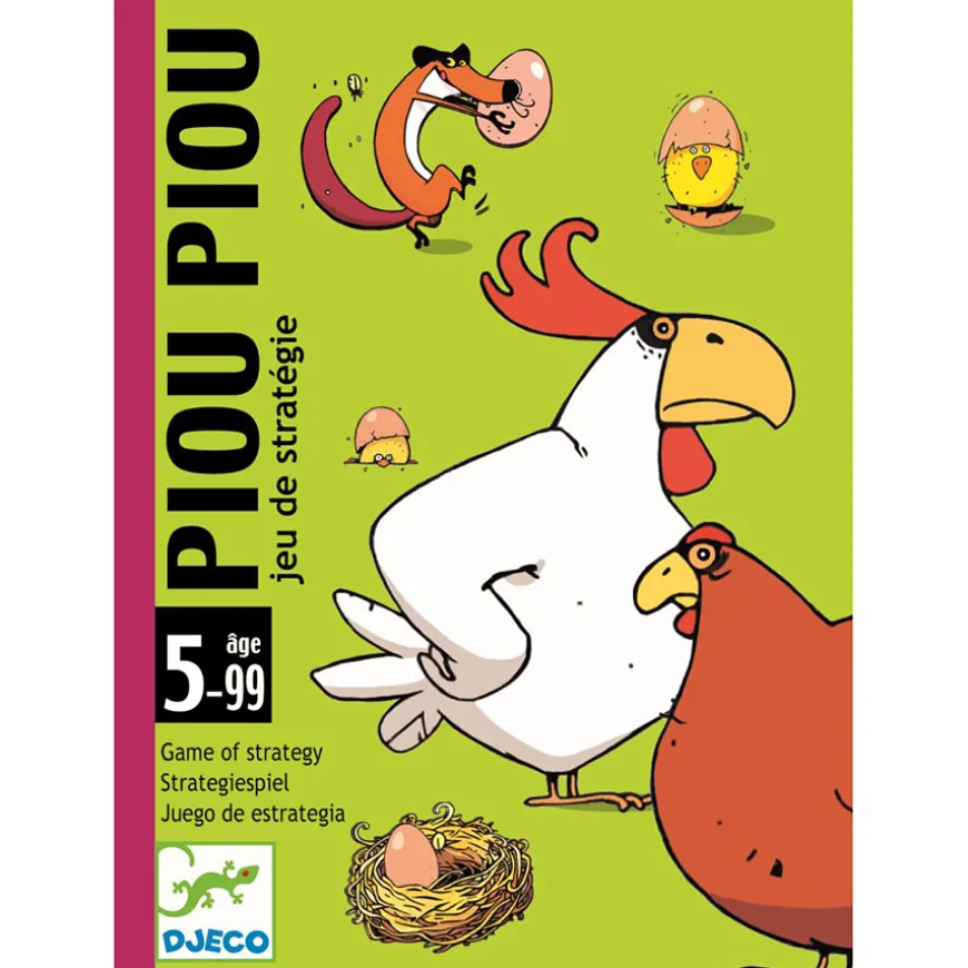 Djeco Kartenspiel Piou Piou