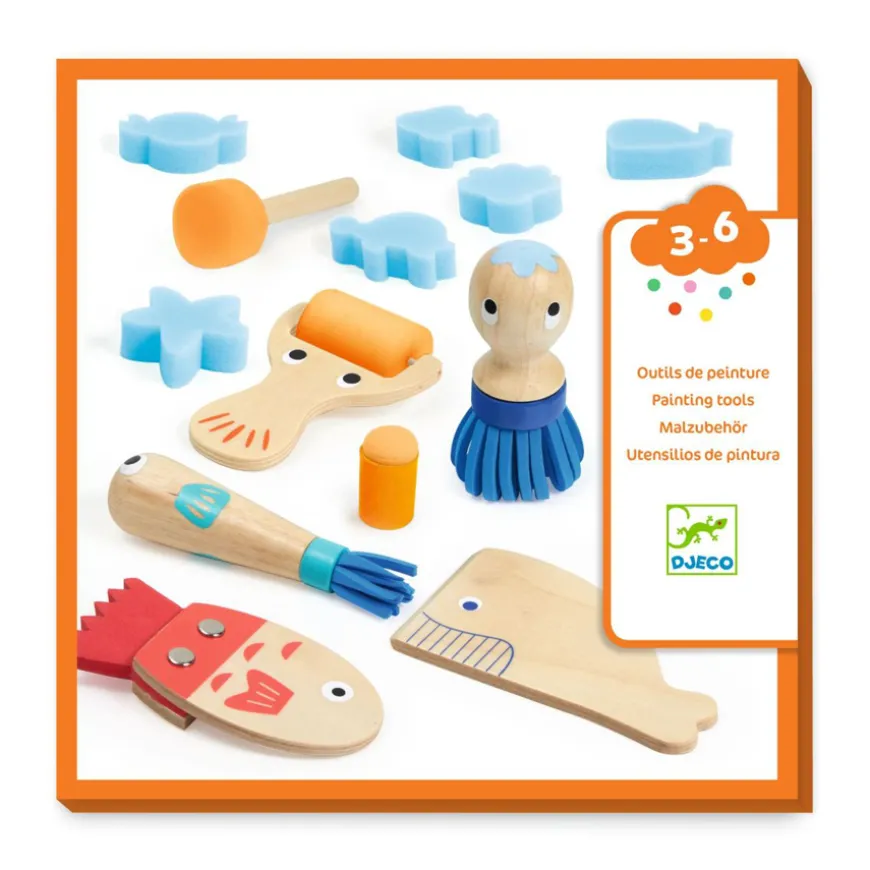 Djeco Malen 3-6: Malwerkzeug