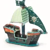 Djeco Pop to play Piratenschiff 3D