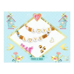 Djeco Schmuck basteln Buchstaben