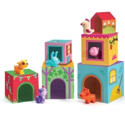 Djeco Stapelturm Topanifarm