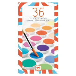 Djeco Wasserfarben 36 Farben