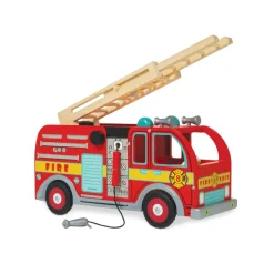 Le Toy Van Feuerwehrauto mit Zubehu00f6r