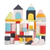 Le Toy Van Holz Bauklu00f6tze bunt inkl. Tasche 60-teilig