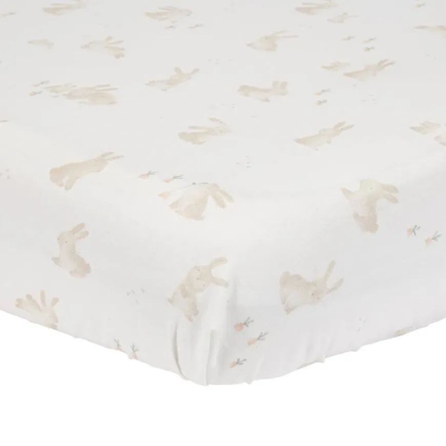 Little Dutch Spannbettuch Kinderbett Baby Bunny 60x120