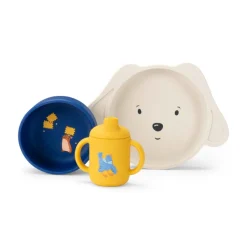 Moulin Roty Puce&Pilou Kindergeschirr-Set