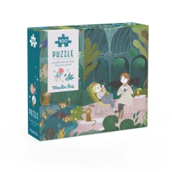 Moulin Roty Puzzle Im Garten 100-teilig