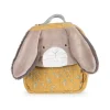 Moulin Roty Rucksack Trois Lapins Ocker