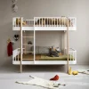 Oliver Furniture Etagenbett Wood Original Eiche - Leiter Vorne