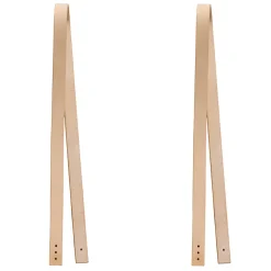 Oliver Furniture Lederbu00e4nder fu00fcr Sitzkissen Wood Standregale 2er Set