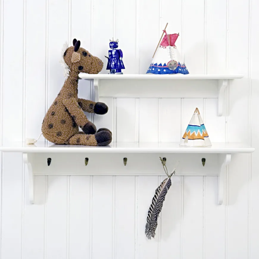 Oliver Furniture Wandregal Weiu00df 60 cm