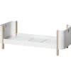 Oliver Furniture Wood Mini+ Juniorbett Weiu00df/Eiche