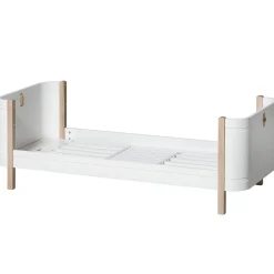 Oliver Furniture Wood Mini+ Juniorbett Weiu00df/Eiche