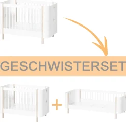 Oliver Furniture Wood Mini+ Geschwisterset - Ergu00e4nzung fu00fcr Mini+ Basic