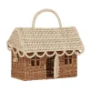 Olli Ella Korbtasche Rattan Gingerbread Casa Clutch