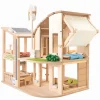 PlanToys Puppenhaus u00d6ko mu00f6bliert u2022