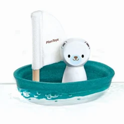 PlanToys Segelboot Eisbu00e4r