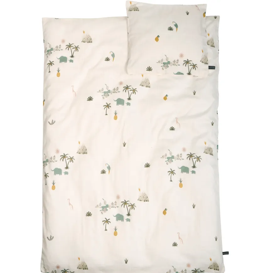 Roommate Kinder-Bettwu00e4sche Tropical Bio-Baumwolle