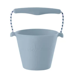 Scrunch Sandspielzeug Eimer biegsam Duck Egg Blue
