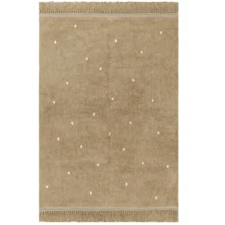 Tapis Petit Teppich Emily dot warm Beige 170x120