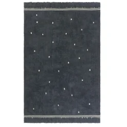 Tapis Petit Teppich Emily dot antracite 170x120