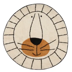 Tapis Petit Teppich Lion natural 100x100