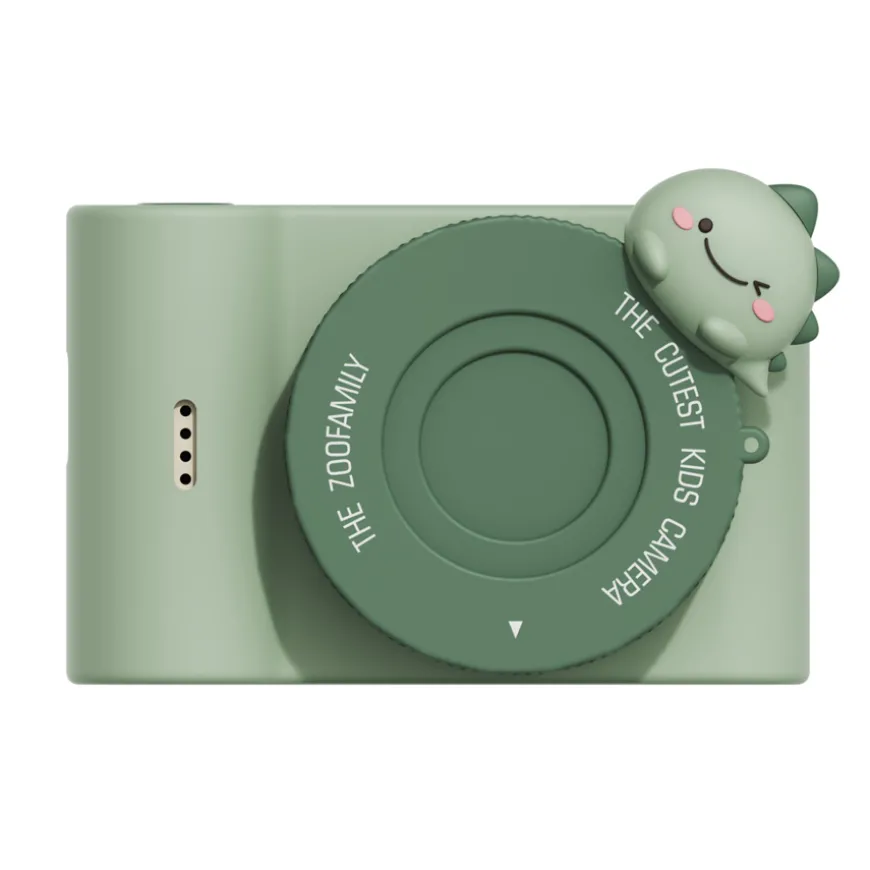 The Zoofamily Kinderkamera Urban zoo dino green