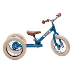 Trybike Dreirad / Laufrad Steel Vintage Blue 2 in 1