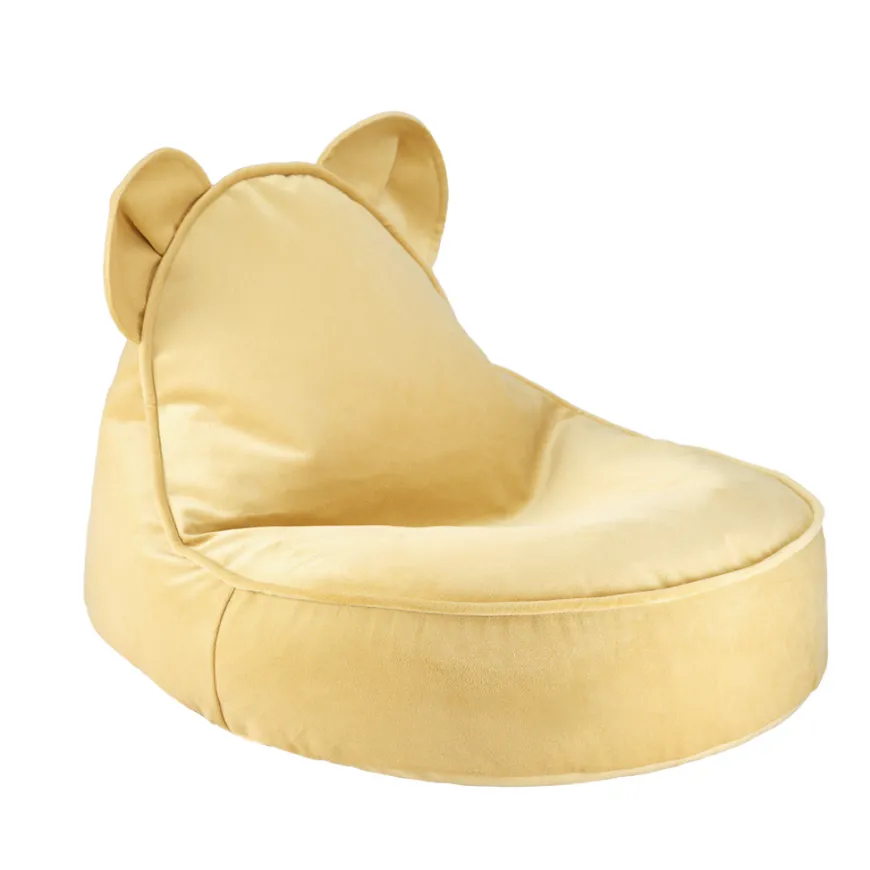 Wigiwama Kindersitzsack Salted Caramel Bear Samt