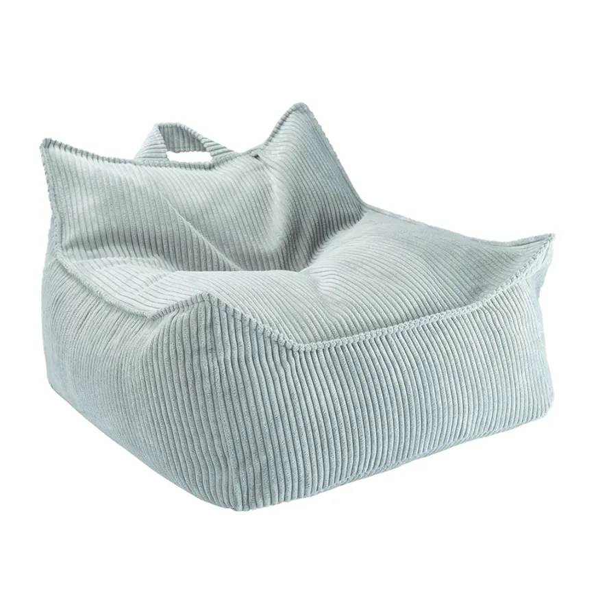 Wigiwama Kindersitzsack/Kindersessel Peppermint Green Cord